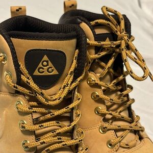 Nike Manoa ACG Leather Haystack Shoes Boots 454350-700 Men’s Size 8.5Tan Leather